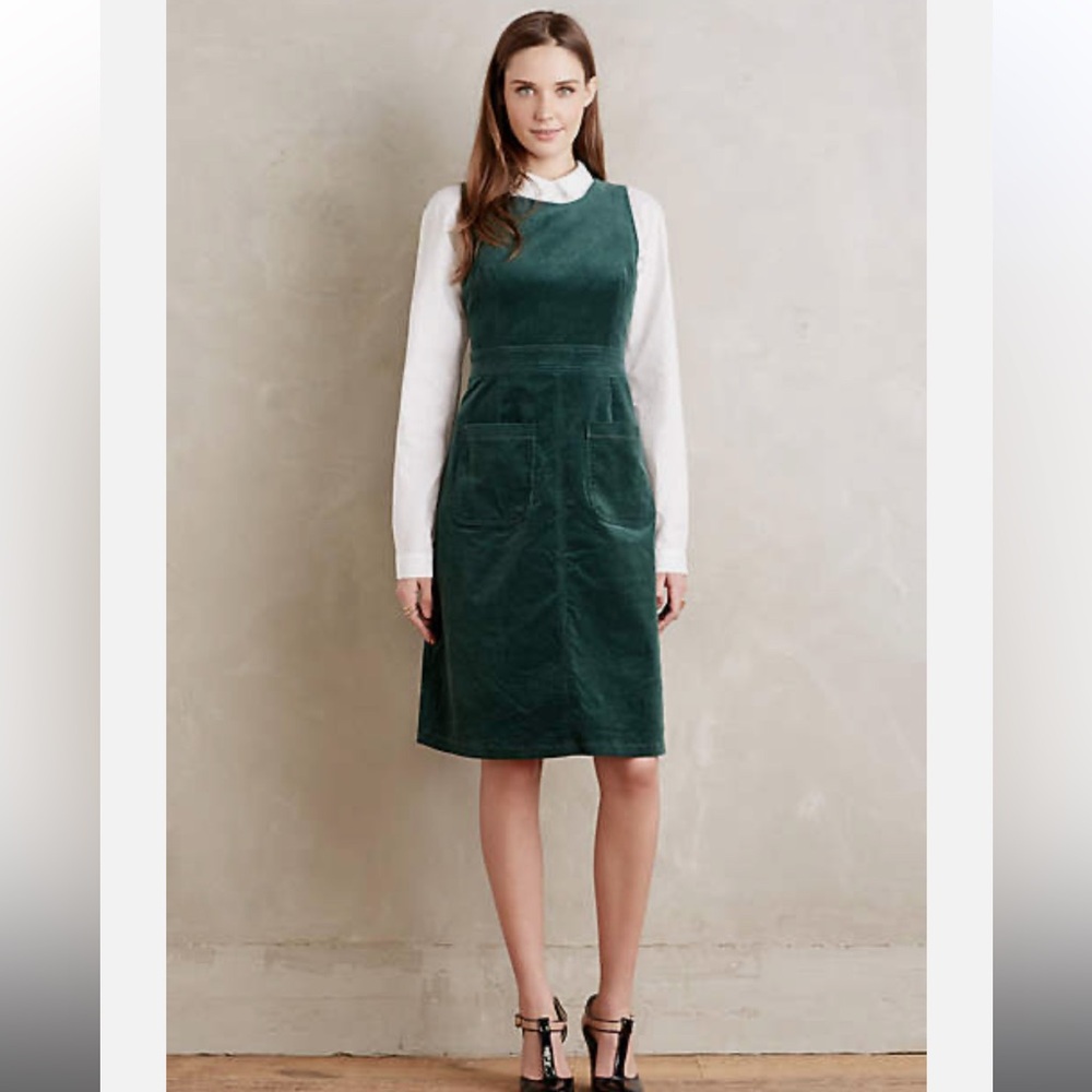 Sunday in Brooklyn Forest Green Midi Dress